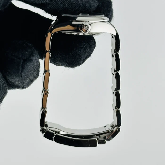 Rolex Datejust Lady Dark Grey Index Dial on Oyster Bracelet Ref. 279160 with Card (New Style Green) 2021 - Image 6