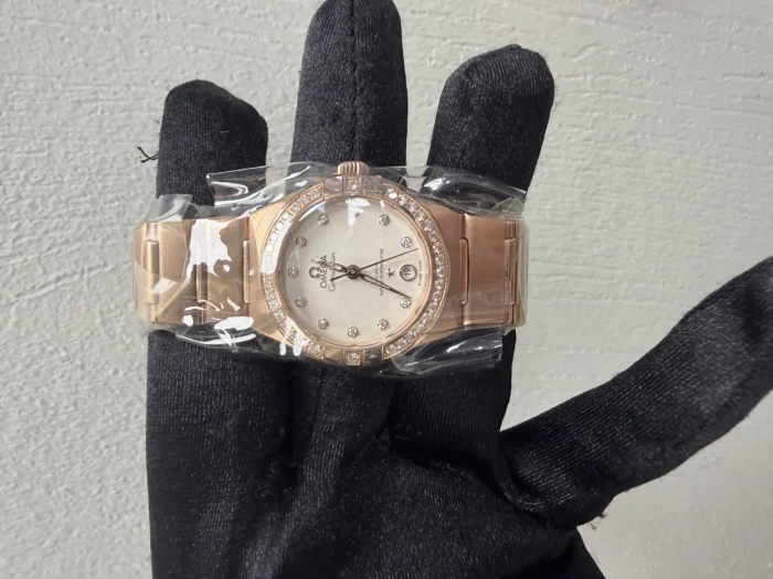 Omega Constellation Silver Diamond Dial Ref. 131.55.29.20.52.001 with Card - Image 2
