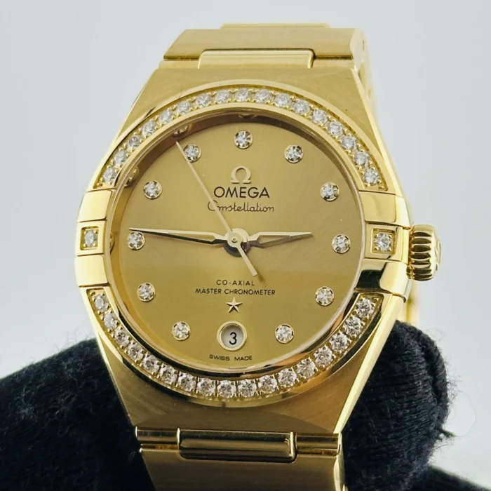 Omega Constellation Champagne Diamond Dial on Bracelet Ref. 131.55.29.20.58.001 with Card 2024 - Image 3
