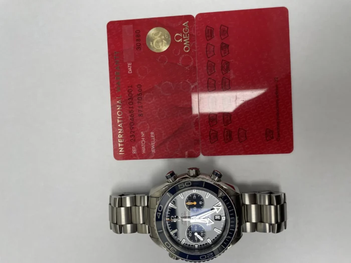 Omega Sea Master Blue Dial Ref. 232.90.46.51.03.001 with Card - Image 5