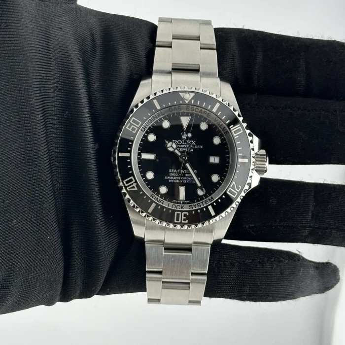 Rolex Sea-Dweller Deepsea Black Dial on Oyster Ref. 116660 with Card (New Style White) 2016 - Image 2