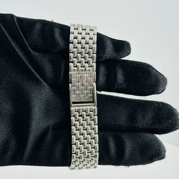 Audemars Piguet Audemars Piguet Silver / Diamond Dial on White Gold Mesh Bracelet Ref. N/A - Image 3