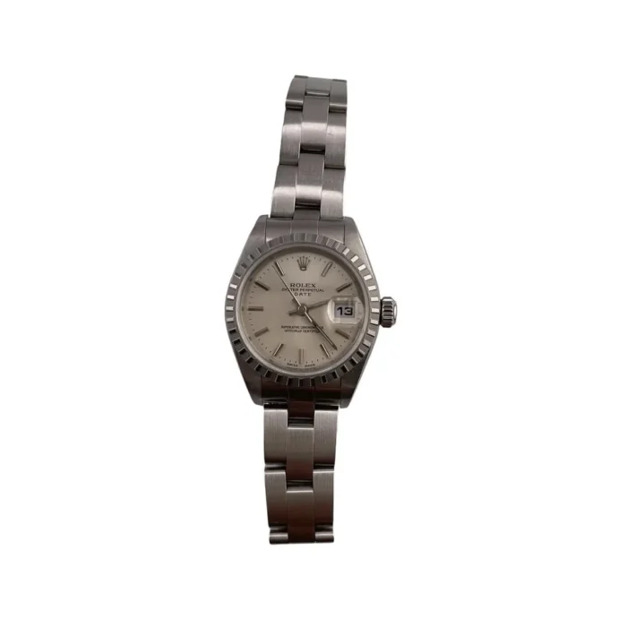 Rolex Datejust Silver Stick Dial on Oyster Bracelet Ref. 79240 with Papers 2000 - Image 2