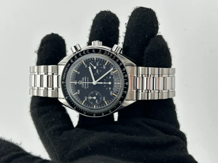 Omega Speedmaster Reduced Black Dial on Stainless Steel Bracelet Ref. 3510.50.00 - Image 2