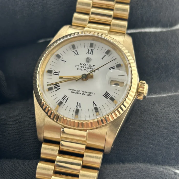Rolex Datejust Stick Dial on Oyster Ref. 6827 - Image 2