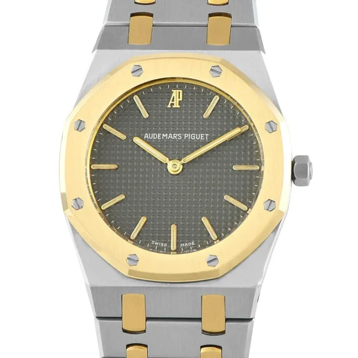 Audemars Piguet Royal Oak Grey Dial on 2-Tone Bracelet Ref. 56303SA - Image 1