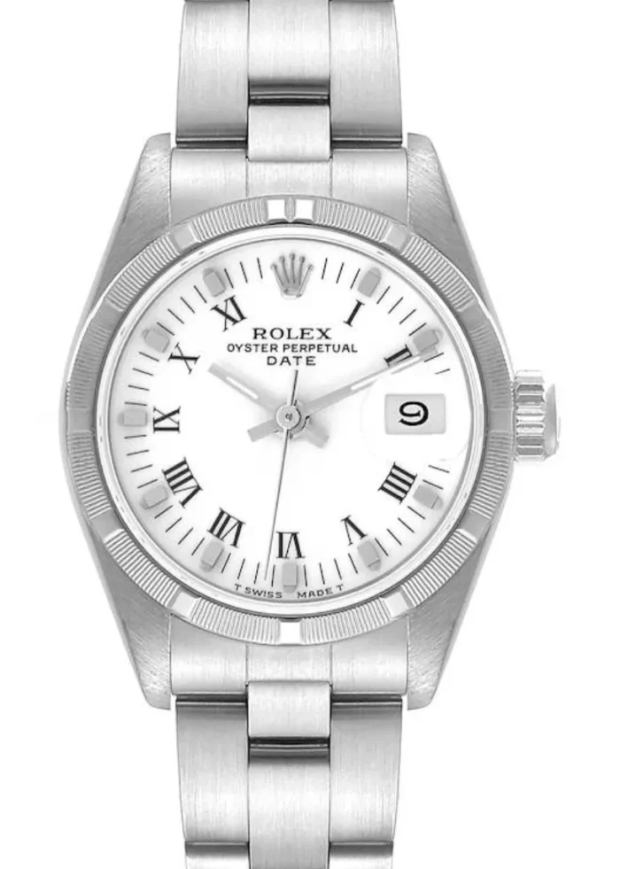 Rolex Date Lady White Dial on Stainless Steel Bracelet Ref. 69190 - Image 1