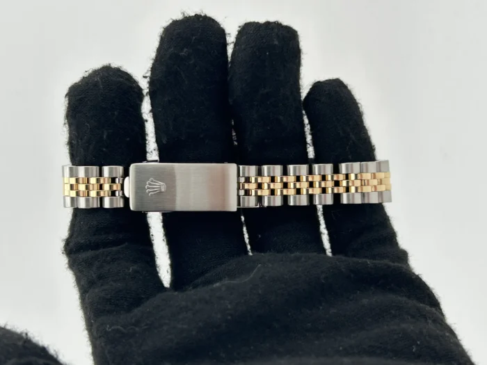 Rolex Datejust Lady Champagne Stick Dial on Jubilee Ref. 69173 - Image 4