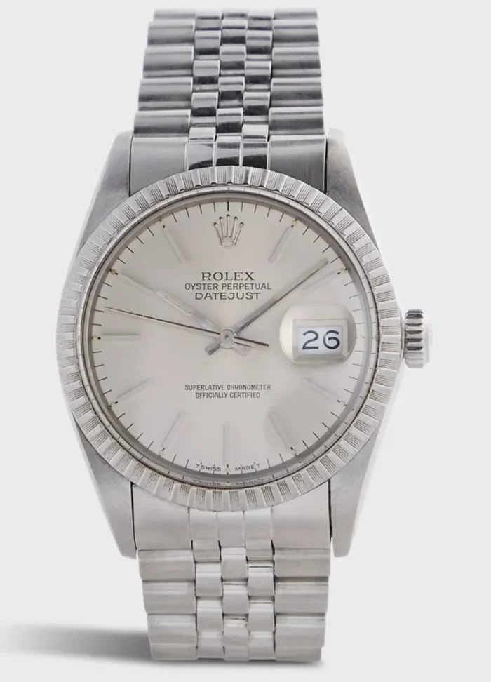 Rolex Datejust 36 Silver Stick Dial on Jubilee Ref. 16030 - Image 1