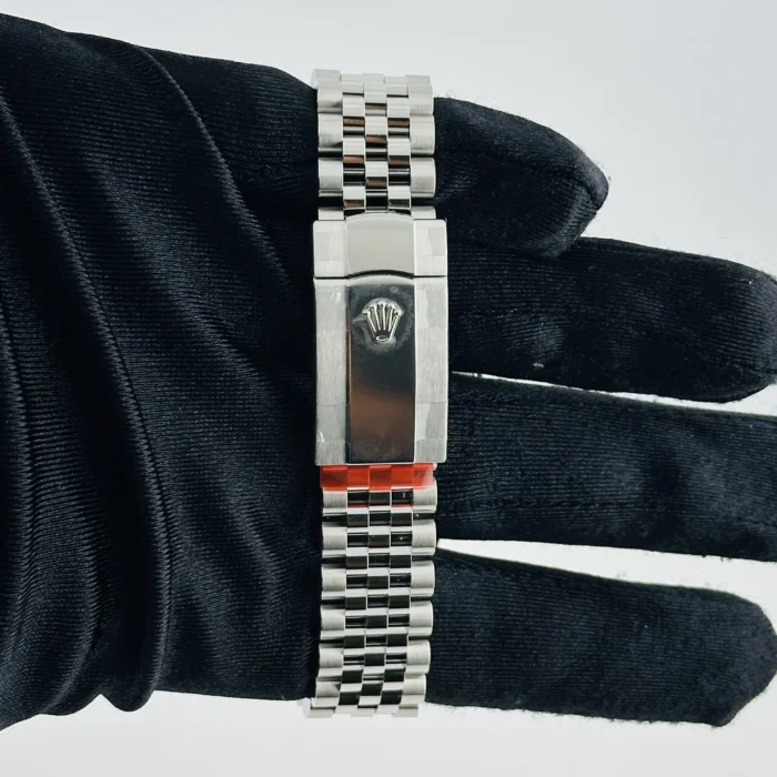 Rolex Datejust Blue Dial on D-Link Jubilee Bracelet Ref. 126334 with Card (New Style Green) 2026 - Image 4