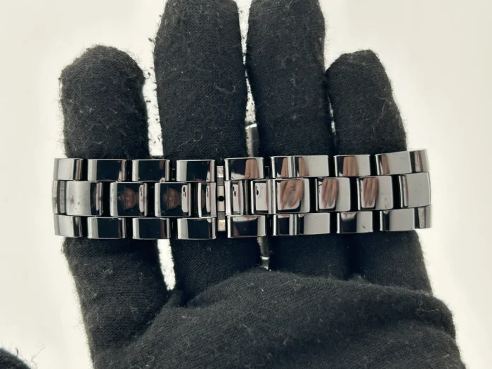 Chanel J12 Black Dial on Ceramic and Steel Bracelet Ref. H0685 with Card 2011 - Image 4