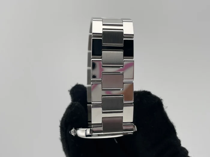 Cartier Ronde Solo Silver Roman Numerals Dial on Stainless Steel Bracelet Ref. W6701005 - Image 5