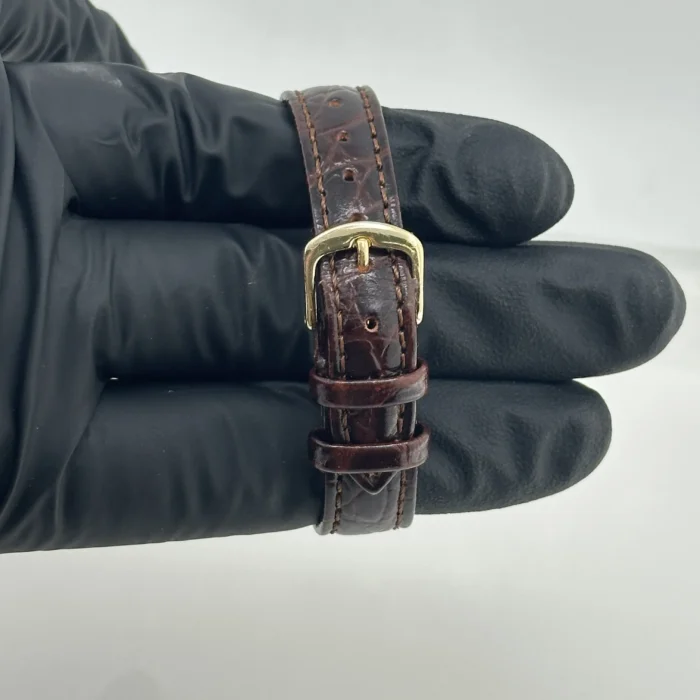 Cartier Tank Must Vermeil Trinity Dial on Generic Leather Band Ref. 18695 - Image 6