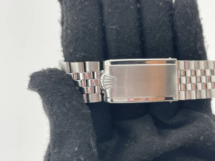 Rolex Datejust Silver Stick Dial on Jubilee D-Link Bracelet Ref. 1601 - Image 4