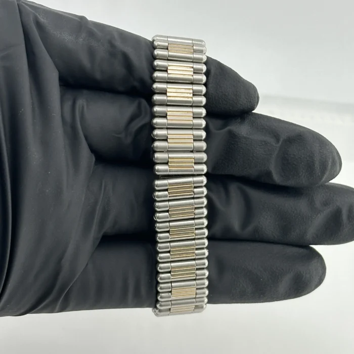 Cartier Must 21 Silver Dial on 2-Tone Bracelet Ref. W10050F4 with Papers 1999 - Image 4