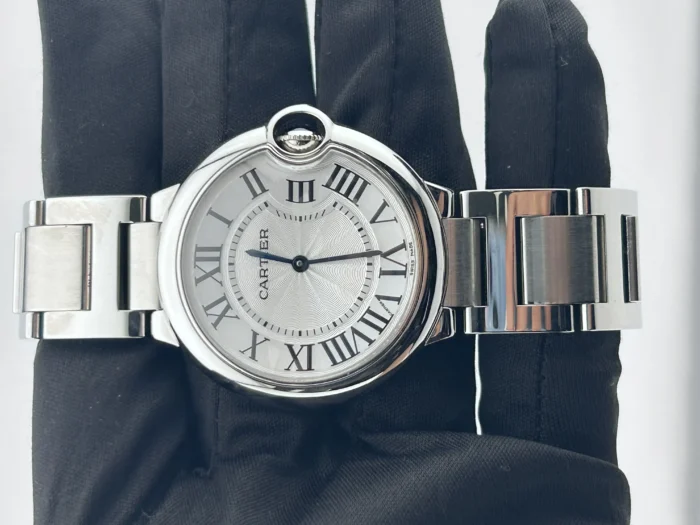 Cartier Ballon Bleu Silver Dial on Steel Ref. W69011Z4 with Card 2014 - Image 2