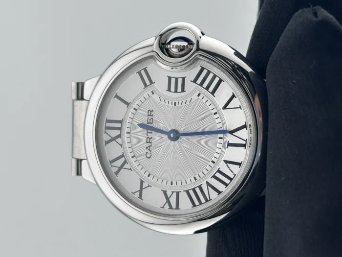 Cartier Ballon Bleu Silver Dial on Steel Ref. W69011Z4 with Card 2014 - Image 3