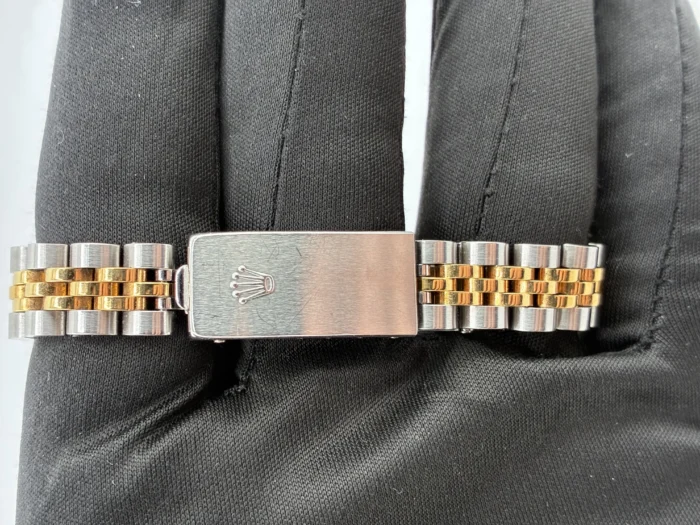 Rolex Oyster Perpetual Champagne stick Dial on Jubilee Ref. 67193 - Image 4