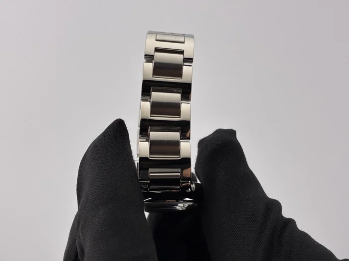 Cartier Ballon Bleu Silvered Opaline Dial on Stainless Steel Bracelet Ref. W69010Z4 with Papers 2013 - Image 5