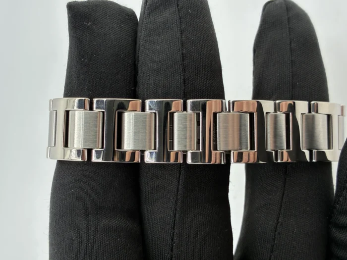Cartier Ballon Bleu Silvered Opaline Dial on Stainless Steel Bracelet Ref. W69010Z4 with Papers 2013 - Image 4