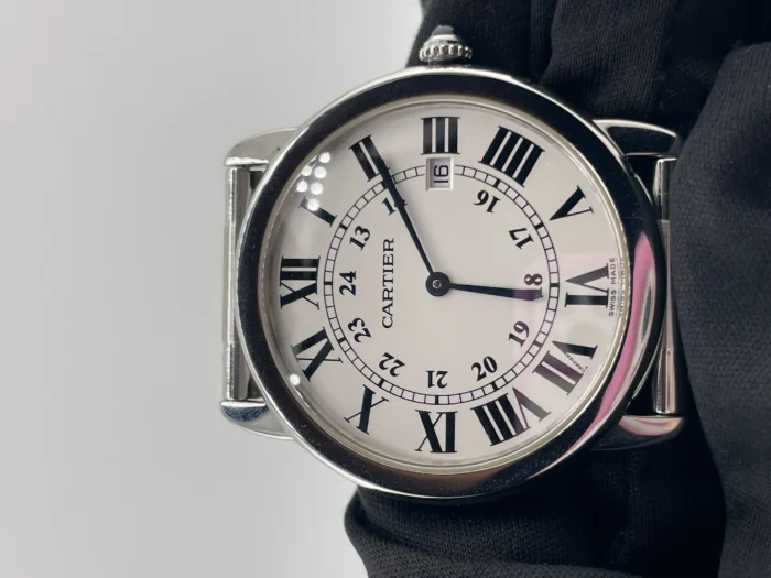 Cartier Ronde Solo Silver Dial on Bracelet Ref. W6701005 - Image 3