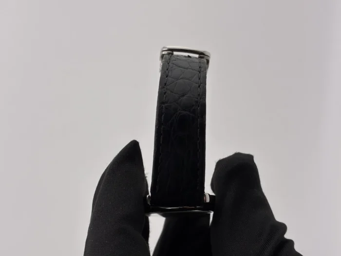 Cartier Ronde Solo de Cartier White Roman Numerals Dial on Black Leather Strap Ref. W6700155 with Papers 2017 - Image 5