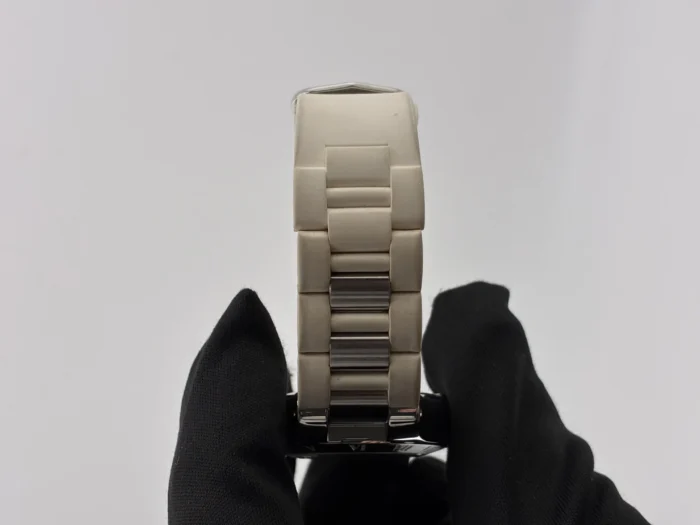 Cartier Chronoscaph 21 Silver Dial on Rubber Strap Ref. W10197U2 with Papers 2007 - Image 5
