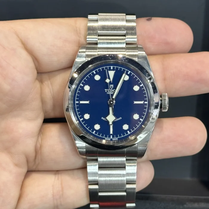 Tudor Black Bay Blue Dial on Stainless Steel Bracelet Ref. M79540-0004 - Image 3
